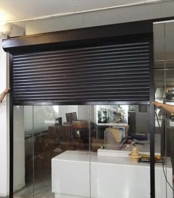 Shop Security Exterior Automatic Rolling Shutter Doors