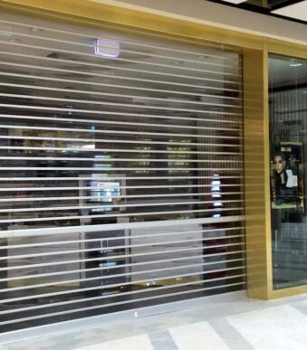 Transparent Rolling Shutter Doors