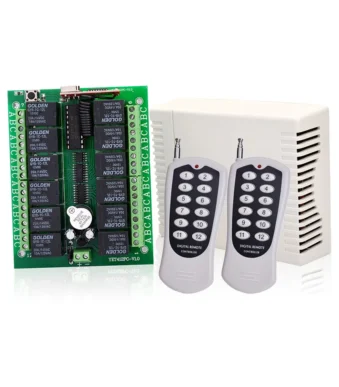 12 Channel Relay RF Remote Control Switch Transmitter Receiver Module Wireless