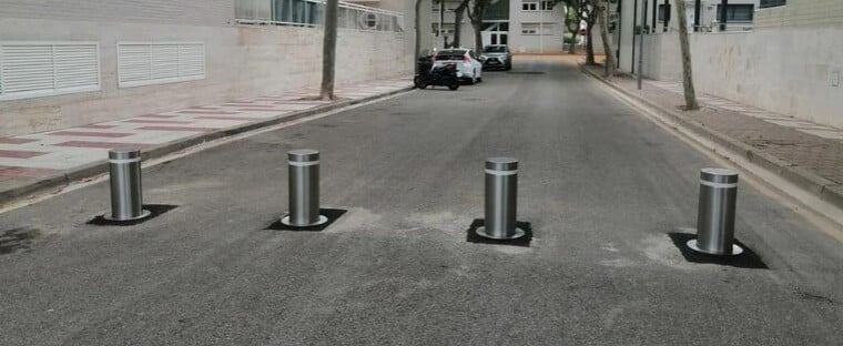 Retractable Bollards Automatic Bollards for Hydraulic