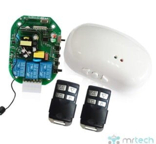 Tubular motor control board 220V input wireless motor controller open stop close for wifi automatic doors