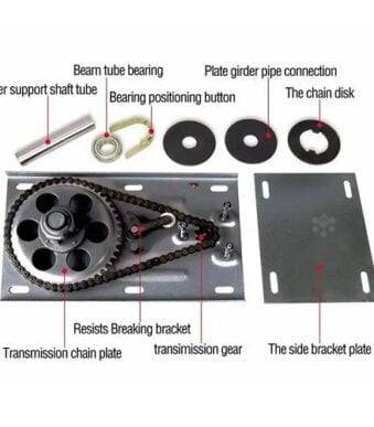 300kg Rolling Shutter Motor Bracket