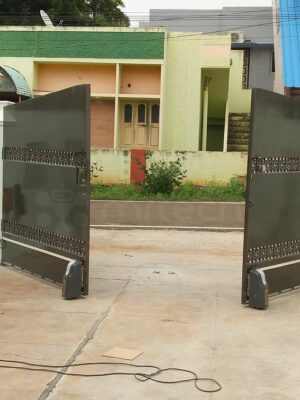 Automatic Swing Gate with Roller Motors Installation from Trichy