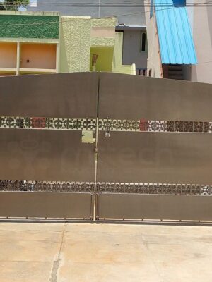 Automatic Swing Gate with Roller Motors Installation from Trichy