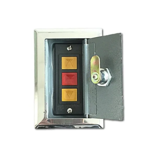 Lock Key Box with Push Button Control for Shutter Motor