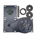 1000 kg 1P Industrial Roll Up Shutter Door Side Motors Chain Bracket Plate