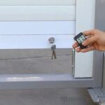 Anti-Theft Electronic Side Lock Match Keys Used for Rolling Shutter