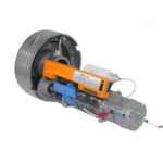 Single Phase 260 KG Central Motor with Brake for Shutter