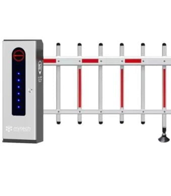 2 Fence Arm Boom Barrier System With Brushless DC Motor