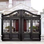 Powder Coated Aluminum Alloy Arch Swing and Sliding Gates