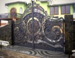 Decorative Galvanized Wrought Iron Security Gates