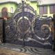 Decorative Galvanized Wrought Iron Security Gates