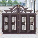 Decorative Superior Quality Metal Aluminum Gates For Houses