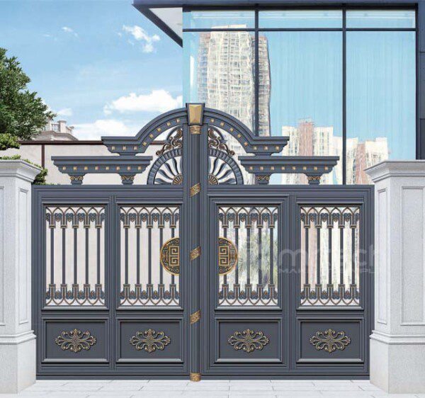 Decorative Superior Quality Metal Aluminum Gates For Houses