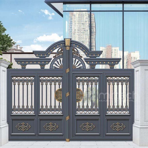 Decorative Superior Quality Metal Aluminum Gates For Houses