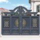 European Style Electric Garden Cast Aluminium Gates