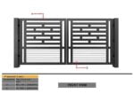 Latest Industrial MS Steel Main Gate