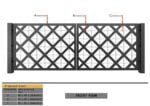 Latest Industrial MS Steel Main Gate