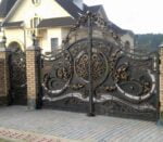 Latest Modern Wrought Iron Swing Gates for Residential