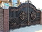 Latest Modern Wrought Iron Swing Gates for Residential