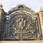 Luxury Customized Wrought Iron Security Main Gate