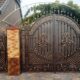 Mild Steel Custom Wrought Iron Gates For Commercial