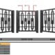 Mild Steel Safety Gate For Residential