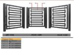 Mild Steel Safety Gate For Residential