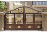 New Design Aluminum Sliding Gate with Remote Control for Homes