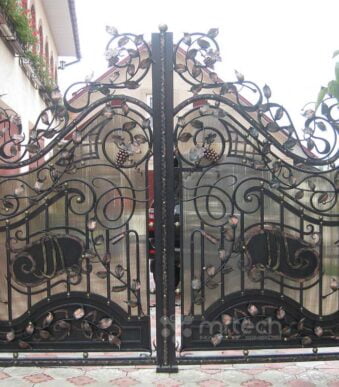 Ornamental Wrought Iron Garden Main Entrance Gate