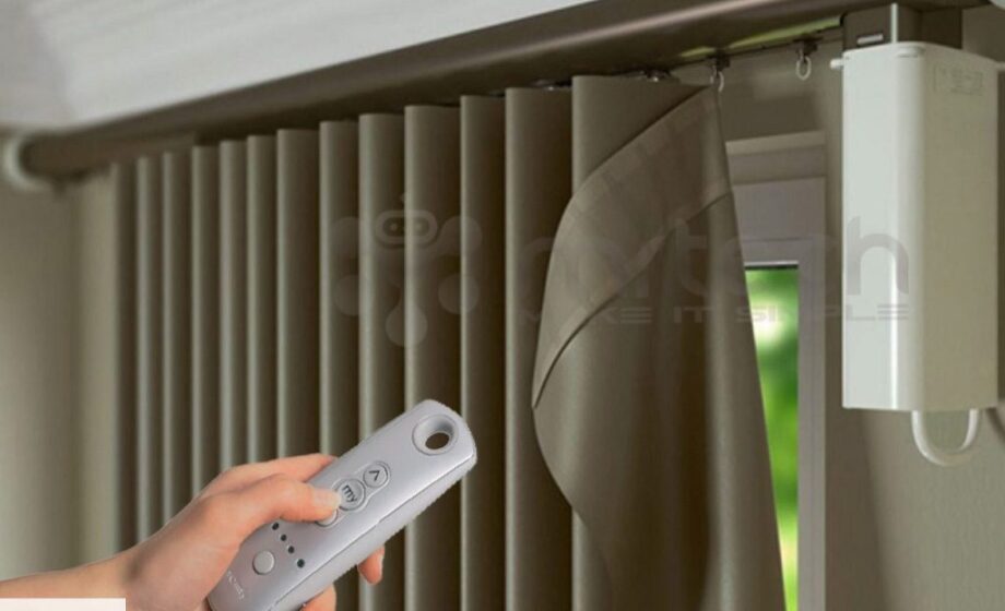 Smart Remote Control Motorized Automated Power Curtain