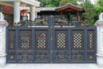 Top Level Modern Customized Aluminum Driveway Sliding Gate