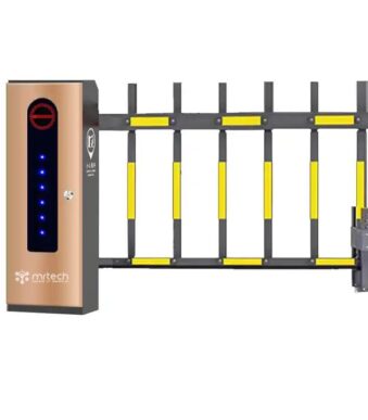 Two Fence Boom Automatic Traffic Barriers with Remote Control