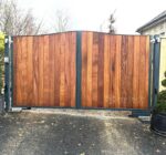 Wooden Mild Steel Swing and Sliding Gates