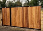 Wooden Mild Steel Swing and Sliding Gates