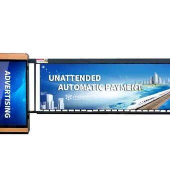 Secure Entry and Exit Automatic Advertising Boom Barriers