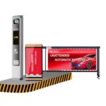 Secure Entry and Exit Automatic Advertising Boom Barriers