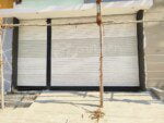 Automatic Full Flat Plain Patti with Perforated Slat Rolling Shutter