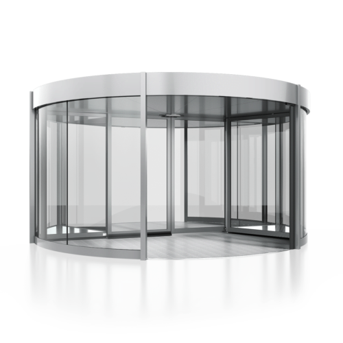 Revolving Glass Door