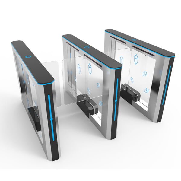 Anti-Crush Optical Face Recognition Speed Turnstiles Door