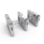 High Security Swing Barriers Turnstile Gate with ICID Face Recognition For Metro Stations Factory Price