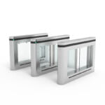 Hot Selling Intelligent Retractable Swing Barrier Gate Turnstile For Government Office Buildings