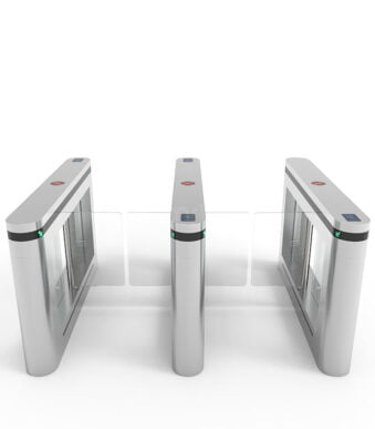 Hot Selling Intelligent Retractable Swing Barrier Gate Turnstile For Government Office Buildings