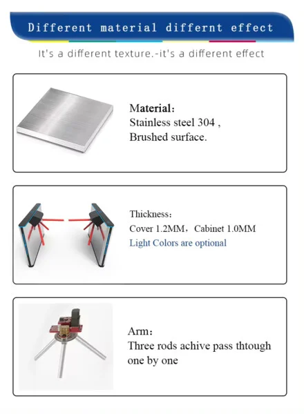 Latest New Design Tripod Turnstile For Outdoor Exit Entrance