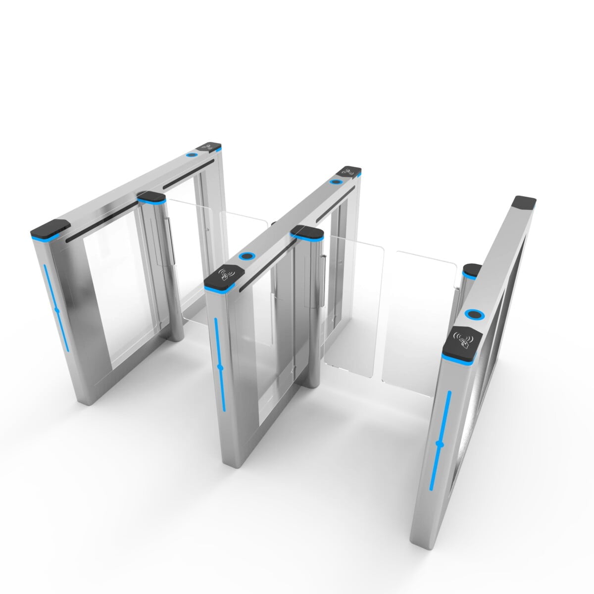 Metro Station Tickets Verification Turnstile Gate