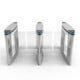 Office Security Entrance Stainless Steel Swing Barrier Turnstiles Doors with Biometric Fingerprint