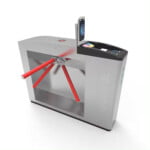 QR Scanner Face Recognition Electronics Tripod Turnstile