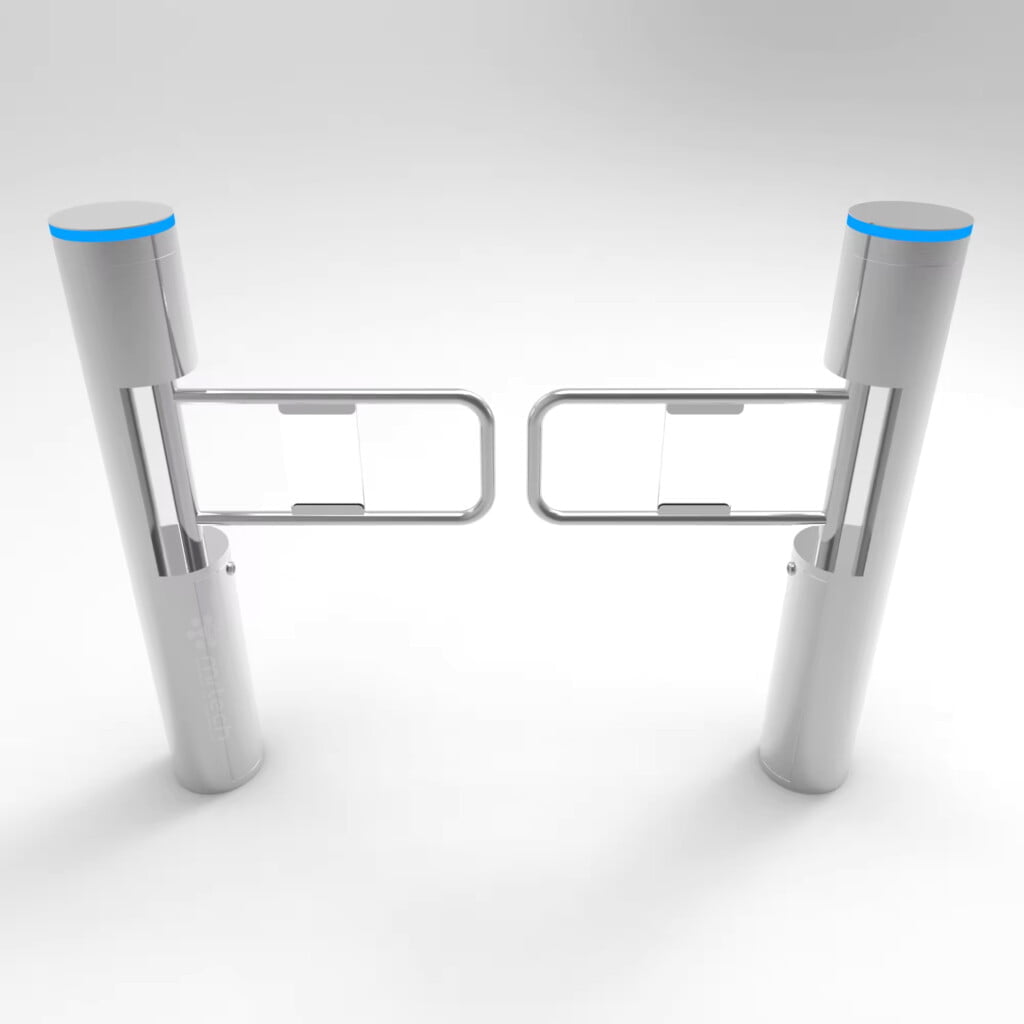 RFID Card and QR Code Reader New Cylindrical Swing Turnstile