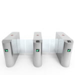 Sliding Gate Turnstile Access Control For Metro Stations Security