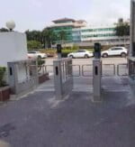 Smart Swing Gate Barriers Speed Turnstile Gate For Security